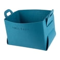thumbnail image 1 of Fiocias Felt Storage Bin with Handle Laundry Organizing Collapsible Storage Baskets Bin, 1 of 9