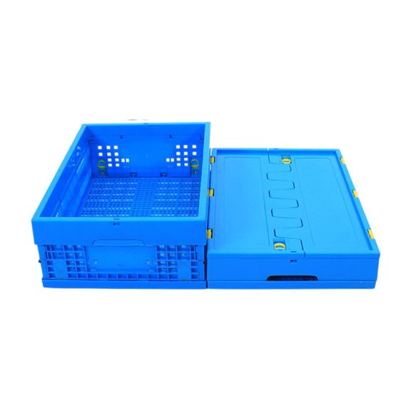 Fiocias Foldable Storage Bin Folding Basket Organizer Multifunctional Container for 60x40x19cm
