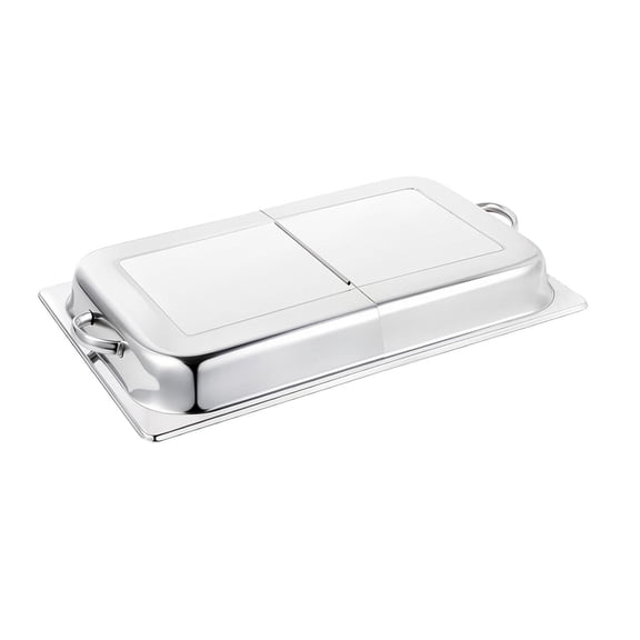 Fiocias Food Cover Hinged Opening Protection Reusable Lightweight Full Size for Food Pan