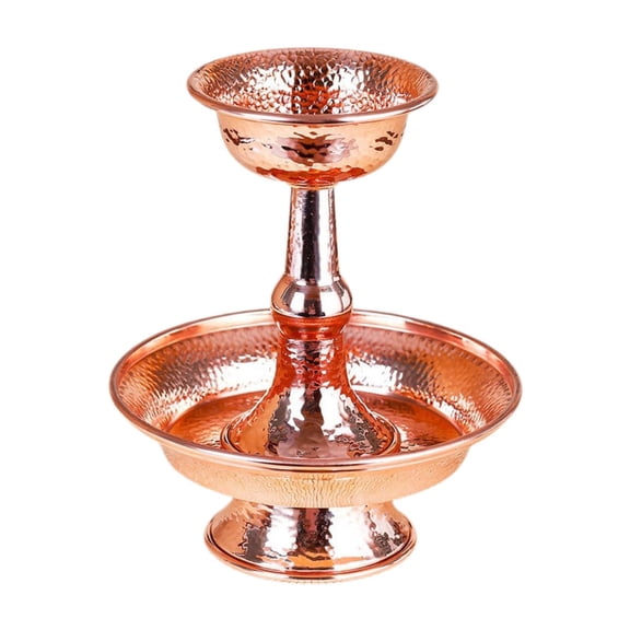 Fiocias Handcrafted Offering Bowl And Worship Cup Set, Sturdy Design for Sacrificial Tea 13cm