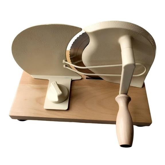 Fiocias Home Bread Slicer Machine Adjustable Manual Toast Cutter for Perfect Even Slices