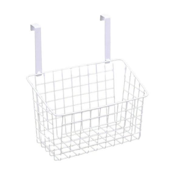 Fiocias Iron Wire Kitchen Cabinet Organizer Holder for Cutting Boards, Bathroom White