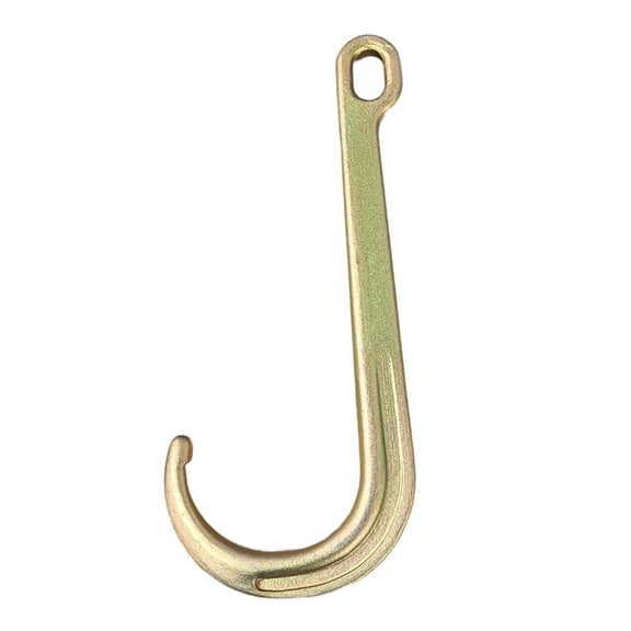Fiocias J Hook Straight Handle Hook Metal Strong Load Bearing Suspension Hook Heavy Duty