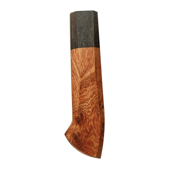 Fiocias Japanese Chef Knife Handle Kitchen Cutter Grip Smooth Handcrafted Comfortable Brown