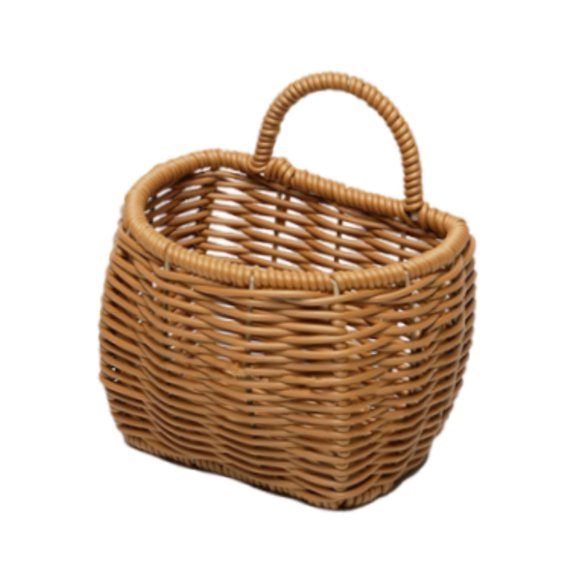 Fiocias Kitchen Bedroom Storage Basket Decorative Basket Ginger Storage Box Wall Mounted S