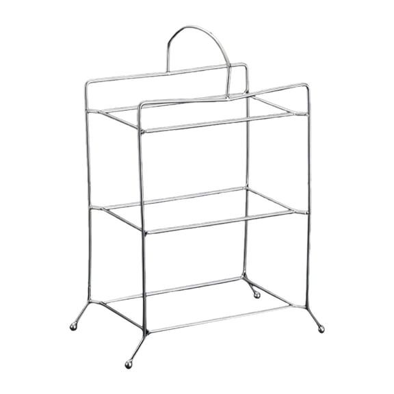 Fiocias Kitchen Table Organizer, Kitchen Storage Rack, Prep And Dish Rack, Dish Storage 3 Tier Small