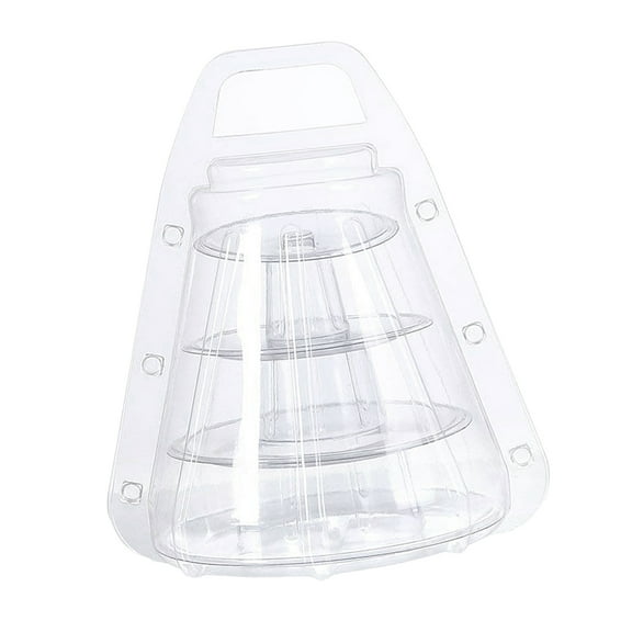 Fiocias Macaron Display Rack, Macaron Stand Packing Box, Cupcake Holder Carrier