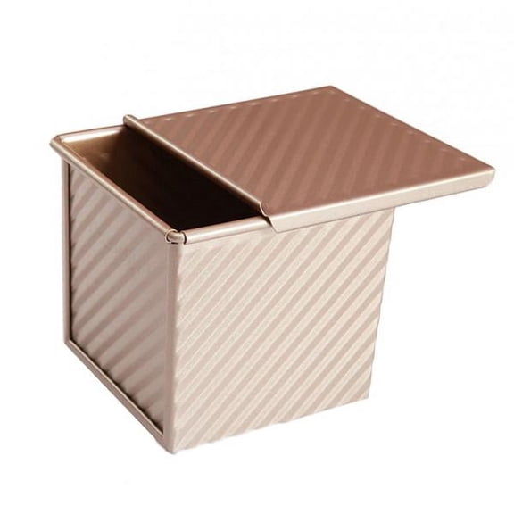 Fiocias MagiDealMagiDeal Square Nonstick Box Loaf Tin Pastry Bread Cake Pan Bakeware Box