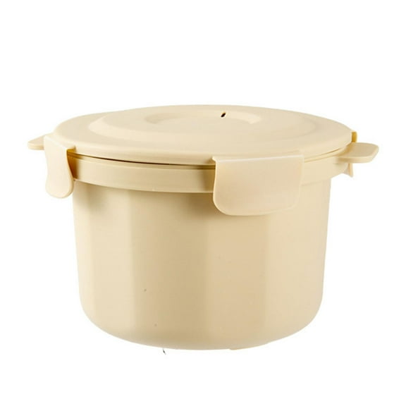 Fiocias Microwave Rice Cooker Steamer Food Storage Container Cooking Tool Micro Cookware
