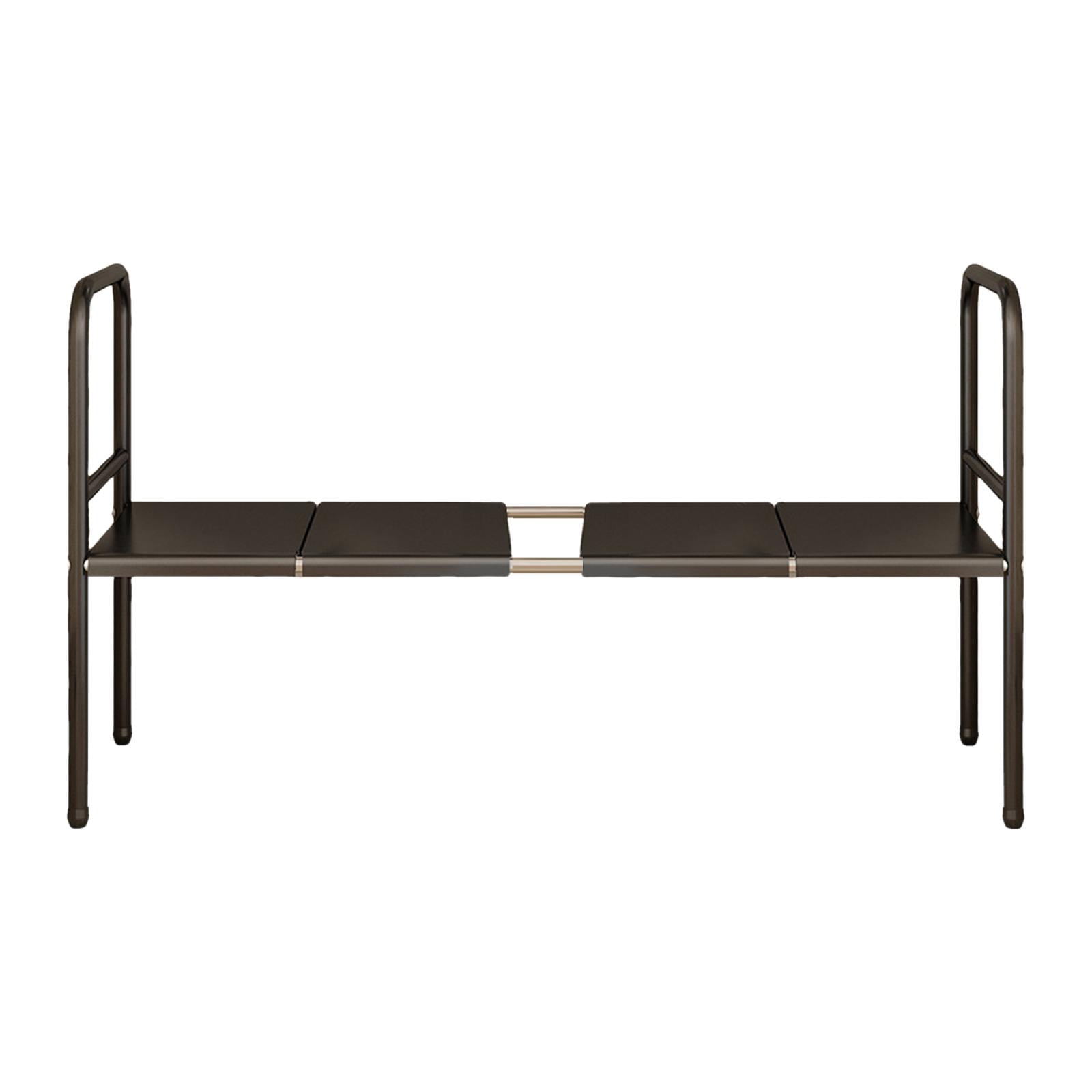 Fiocias Multi Use Under Sink Rack Cupboard Organizers Removable Shelves Expandable Under 4 Panels