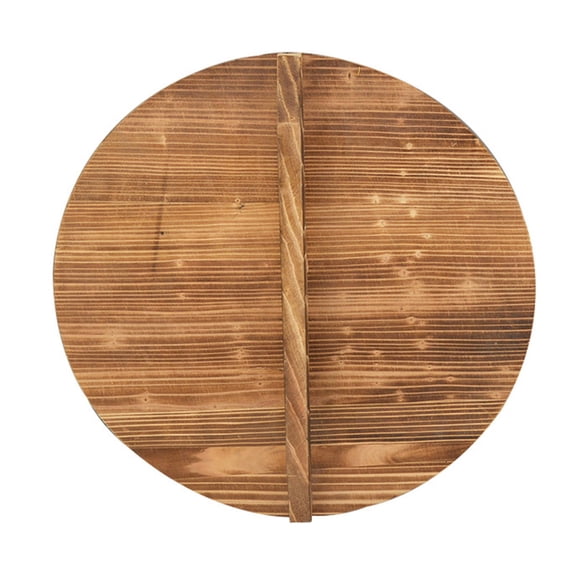 Fiocias Natural Wooden Lid for Pots And Pans, Universal Kitchen Accessories with A Large 32.6cm