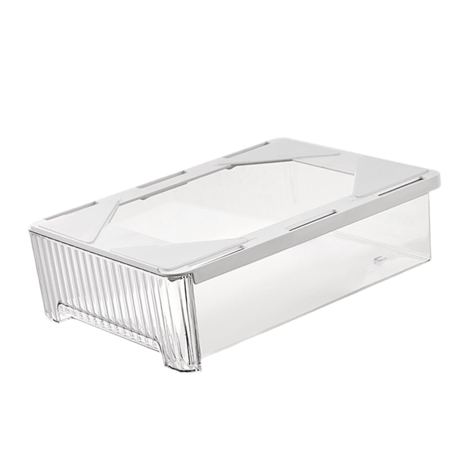 Fiocias PET Material Slide Out Under Desk Drawer with Spacious Compartment for Organizer L
