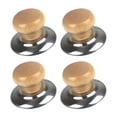 thumbnail image 1 of Fiocias Pot Lid Cover Knob Handle 4 Pieces Holding Knob Screw Handle Cooker Pot Caps Lid, 1 of 9
