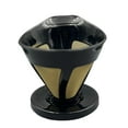 thumbnail image 1 of Fiocias Pour Over Coffee Cone Dripper Cone Filter Extraction Stand, Paperless Reusable, 1 of 8