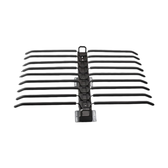 Fiocias Pull Out Trousers Rack Retractable Clothing Holder Pants Rack Top Mounted Pants Gray