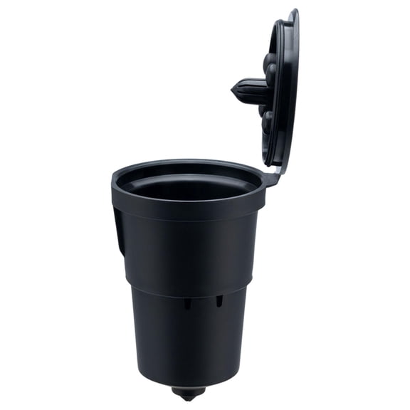 Fiocias Reusable Coffee Filter Mesh Strainer Large Capacity Refillable Capsule Pod for K single black