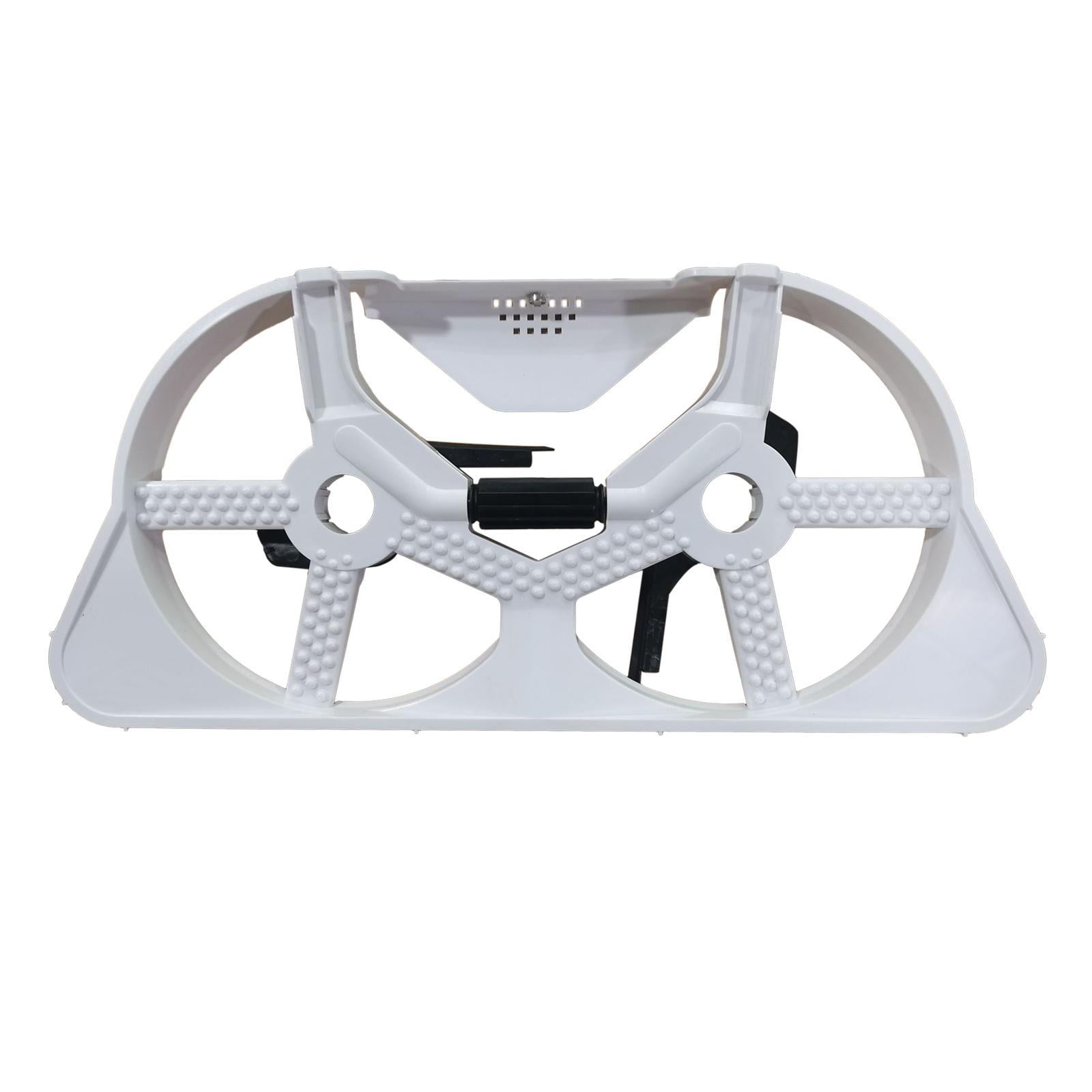 Fiocias Robot Vacuum Cleaning Tray Lightweight Easy to Install Sweeping Robot Attachment White A