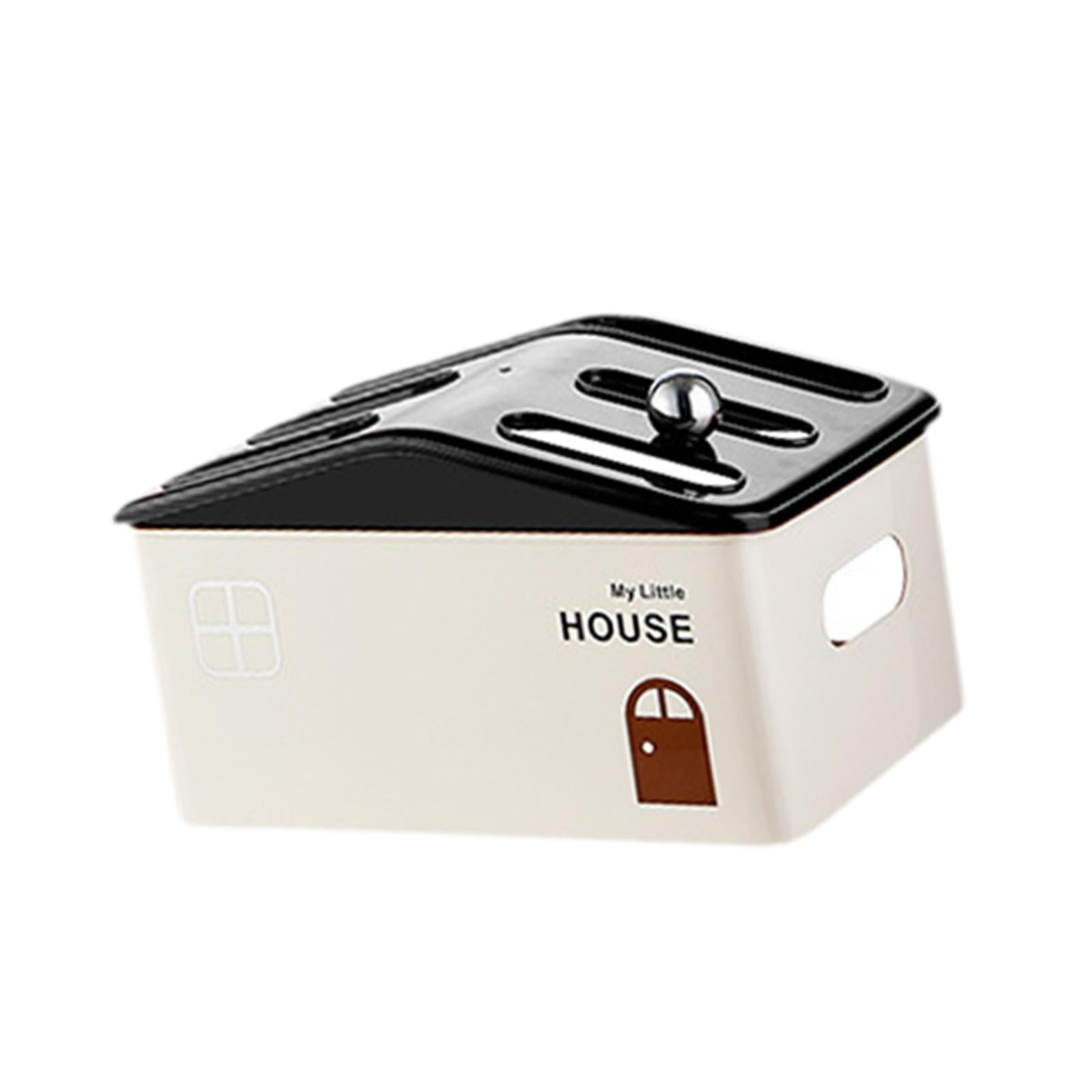 Fiocias Router Storage Box Cable Management Box Creative Ventilated Space Saving Desktop Single Layer