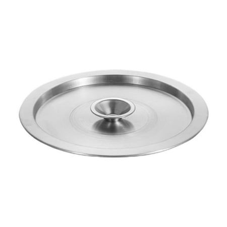 Fiocias Skillet Cookware Lid Bakeware Pot Stainless Steel Professional Pot Cover Wok Lid 22cm