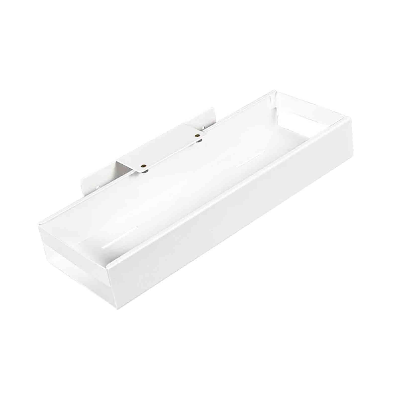 Fiocias Sliding Drawer Pantry Storage Shelf Pull Out Cabinet Organizer, under Sink Rack white small