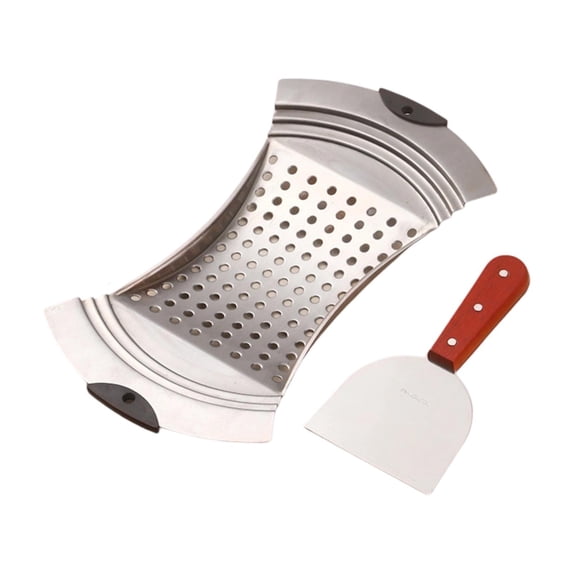 Fiocias Spaetzle Noodle Maker Dumpling Press Cooking Tools Kitchen Tool Comfortable Grip Fan Shaped