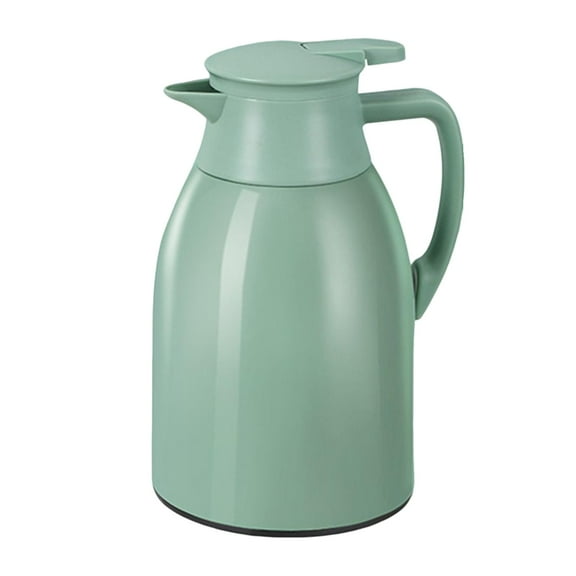 Fiocias Stainless Steel Coffee Insulation Jug Vacuum Insulated Coffee Beverage Dispenser 1L