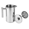 thumbnail image 1 of Fiocias Stainless Steel French Maker with 18/10 Stainless Steel Screen 500ml, 1 of 9