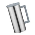 thumbnail image 1 of Fiocias Stainless Steel Pitcher Water Jug for Cold Water, Ice Tea, Juice, Grey 1.8L, 1 of 8