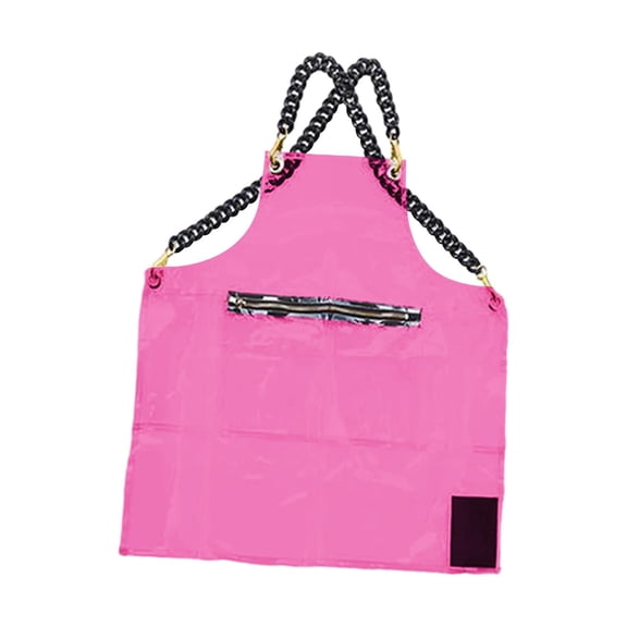 Fiocias TPU Apron Oilproof Apron Baking Apron Comfortable Lightweight Paint Apron Chef Purple