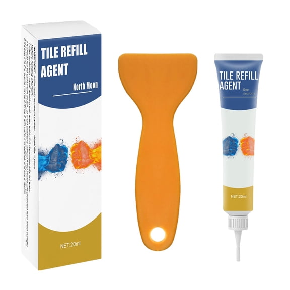 Fiocias Tile Grout Refill Agent 20ml with Convenient Repair Multifunctional Professional