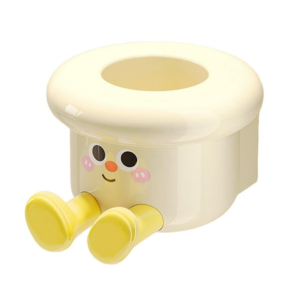 Fiocias Toothbrush Holder Wall Mounted Cartoon Electric Toothbrush Storage Organizer for White