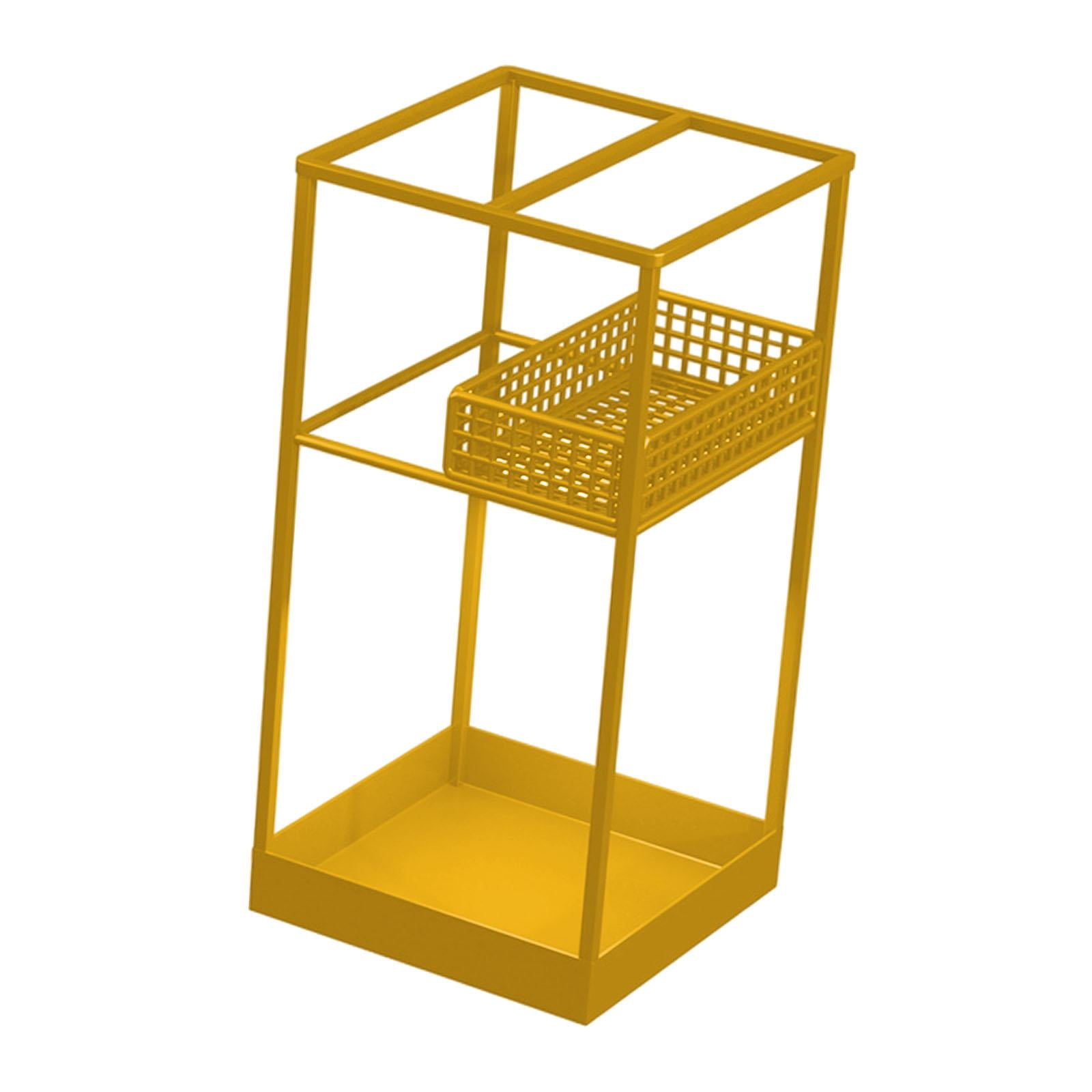Fiocias Umbrella Stand Stable Space Saving Portable Convenient Umbrella Organizer Holder Gold