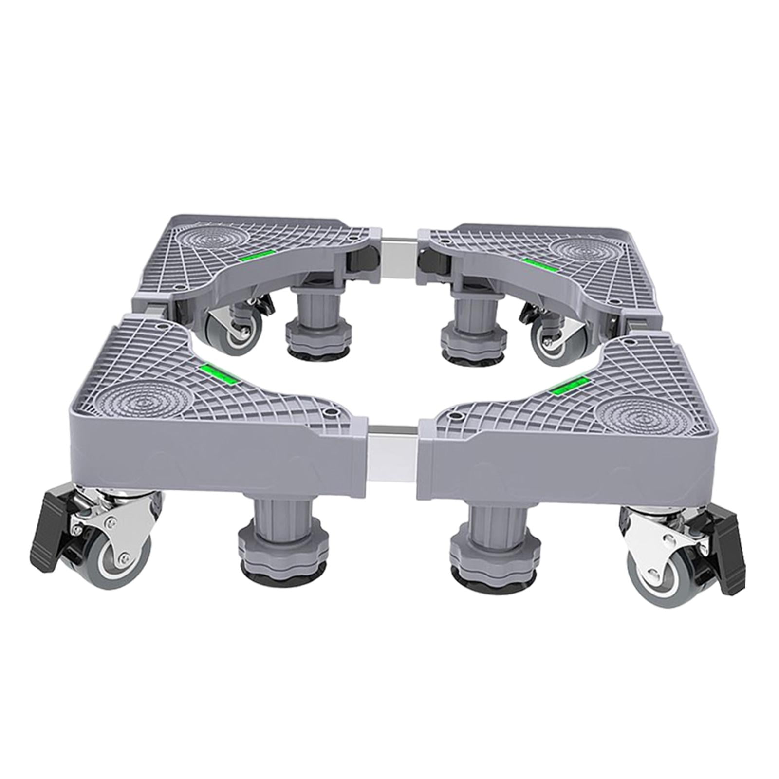 Fiocias Washing Machine Stand Furniture Roller Mobile Base Stand Pedestal for Bathroom