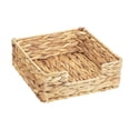 thumbnail image 1 of Fiocias Wicker Woven Basket Bins Bread Snacks Serving Tray Container Boxes Napkin Holder Square, 1 of 9