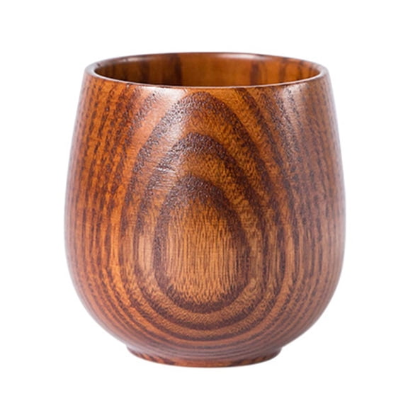 Fiocias Wood Cup Japanese Tea Cup Portable Lightweight Japanese Handmade Gift Teacup for