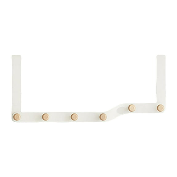 Fiocias over The Door Hooks Organizer Hanging Storage Organizer No Nail Sturdy over Door white