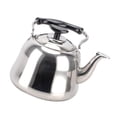 thumbnail image 1 of Fiocias tea Kettle Stainless Teakettle Sturdy Teapot Hot Pot for Fast Boiling with Infuser, , Silver, 3L, 1 of 9