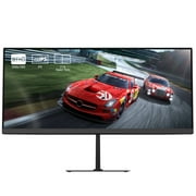 Fiodio 24" 21:9 Ultra Wide IPS Computer Monitor, with 2560x1080P, 75Hz, HDMI, DP Ports, Eye Care for Home Office and Gaming
