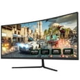 thumbnail image 1 of Fiodio 30" 21:9 UltraWide 100Hz Curved Gaming Monitor, 2560 * 1080P, HDMI DP Ports, Speakers, 1 of 9