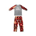 thumbnail image 1 of Fiomva 2023 Family Christmas Pjs Matching Sets Christmas Pajamas Long Sleeve Pj 2 Piece Set Festival Party Sleepwear, 1 of 6