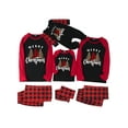 thumbnail image 1 of Fiomva Christmas Family Pajamas Matching Sets,Bear Classic Plaid Xmas Clothes Soft Outfit Sleepwear, 1 of 6