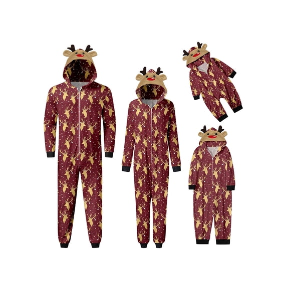 Fiomva Christmas Pajamas for Family Christmas Pjs Matching Sets Matching Outfits