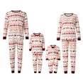 thumbnail image 1 of Fiomva Christmas Pajamas for Family Matching Family Christmas Pajamas Set Pjs Holiday Xmas Family Jammies Sleepwear 2023 Xmas Gifts, 1 of 10