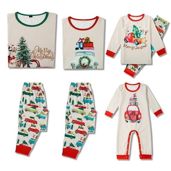 Fiomva Christmas Pajamas for Family Red Plaid Matching Family Christmas Pajamas Pj Pants Christmas 2023(Baby, Kids, Men, Women)
