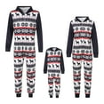 thumbnail image 1 of Fiomva Christmas Santa Hat Pattern Family Matching Pajamas,2-piece,Unisex,Sizes Baby-Kids-Adult, 1 of 10