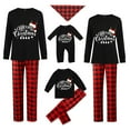 thumbnail image 1 of Fiomva Family Matching Christmas Pajama Sets Christmas tree Top Pants 2PCS Sleepwear Christmas PJs Bodysuits, 1 of 8