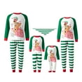 thumbnail image 1 of Fiomva Family Matching Christmas Pajamas Set Xmas Long Sleeve Sleepwear Nightwear For Couples Kids Baby, 1 of 10