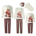 thumbnail image 1 of Fiomva Family Matching Christmas Pajamas Xmas Holiday Sleepwear Sets Couples Christmas PJs for Men Women Baby Kids, 1 of 5