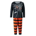 thumbnail image 1 of Fiomva Family Matching Halloween Pajamas Set, Funny Printed PJs Holiday Lounge Wear Sleepwear for Couples Men Women, 1 of 9