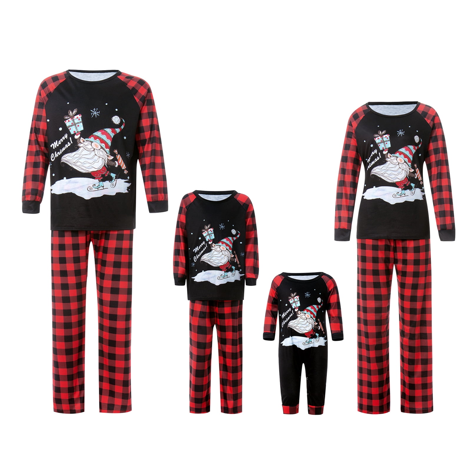 Fiomva Family Matching Pajama Sets Cute Polar Bear Sleepwear Christmas ...